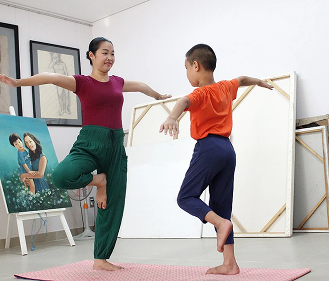 Cuộc sống mới với yoga và thiền